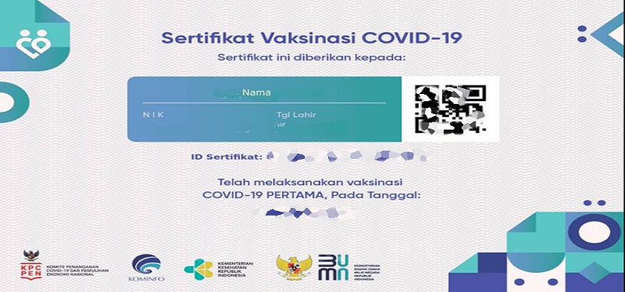 Ini Dia Cara Download Sertifikat Vaksin Covid-19 Untuk yang Sudah Vaksin
